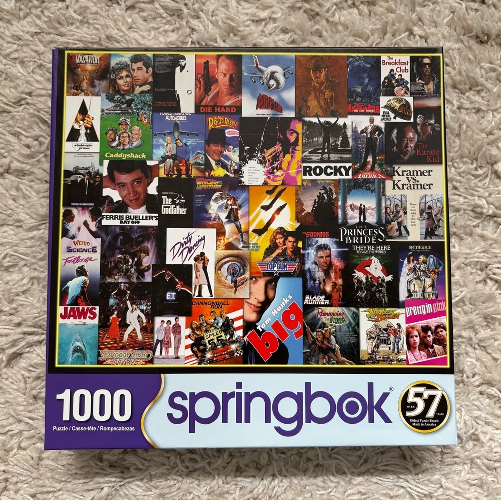 Springbok 1000 Piece Movie Poster Puzzle